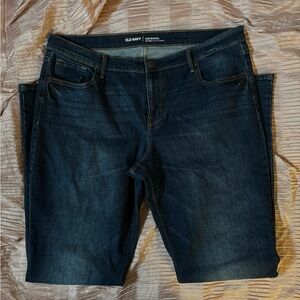 OLD NAVY mid rise bootcut jeans